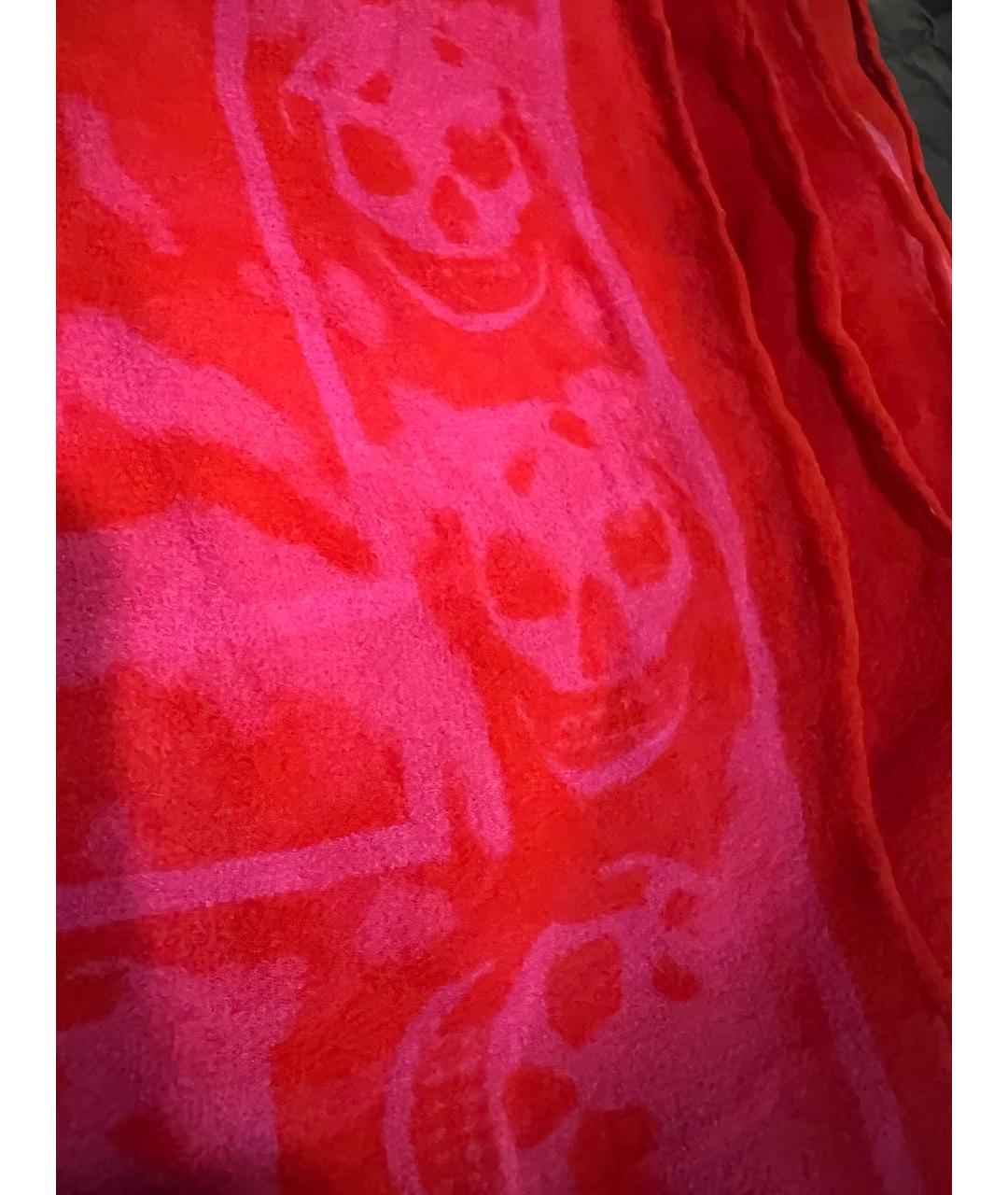 ALEXANDER MCQUEEN Красный платок, фото 4