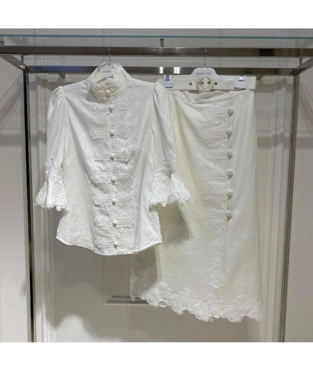 ZIMMERMANN Белый костюм с юбками, фото 2