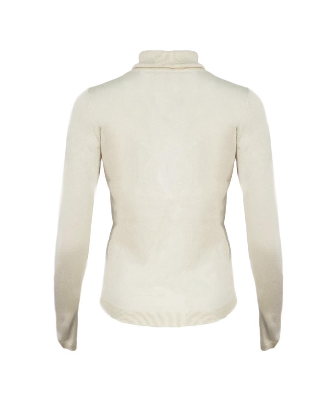 IRIS & INK  Белый шелковый джемпер / свитер, фото 2