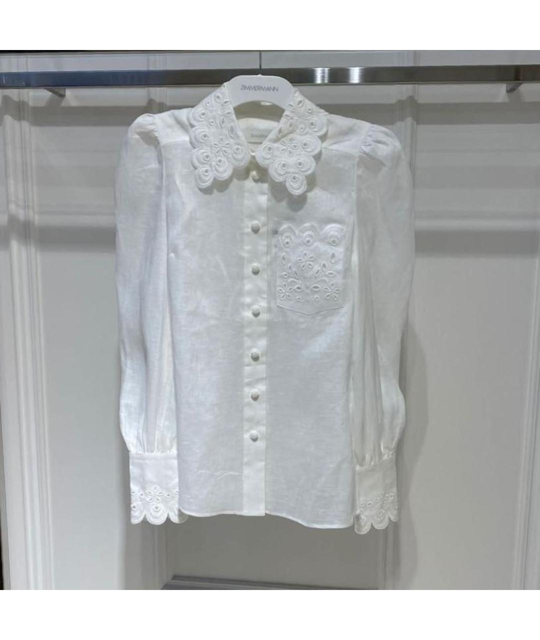 ZIMMERMANN Белая блузы, фото 2