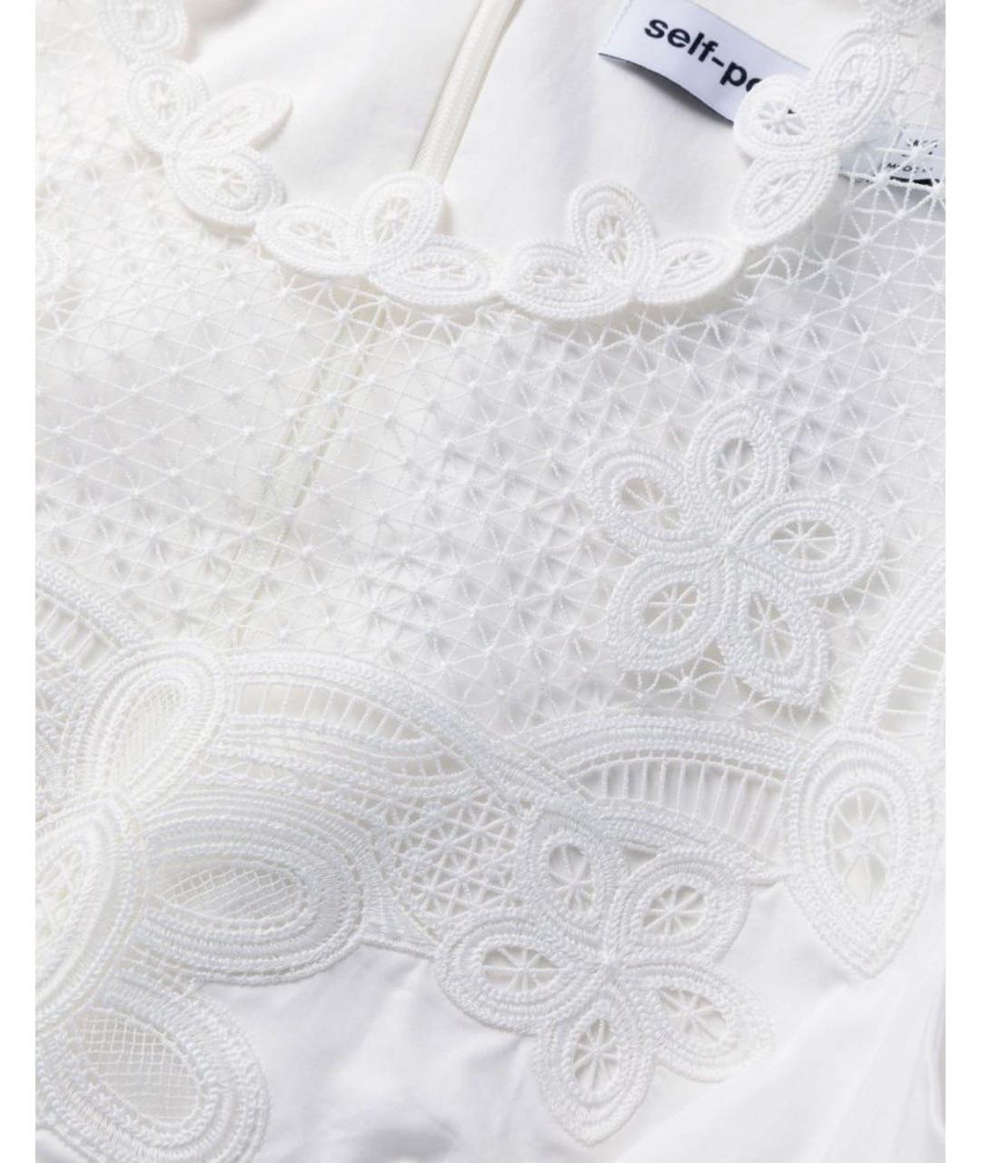 SELF-PORTRAIT Белое платье, фото 7