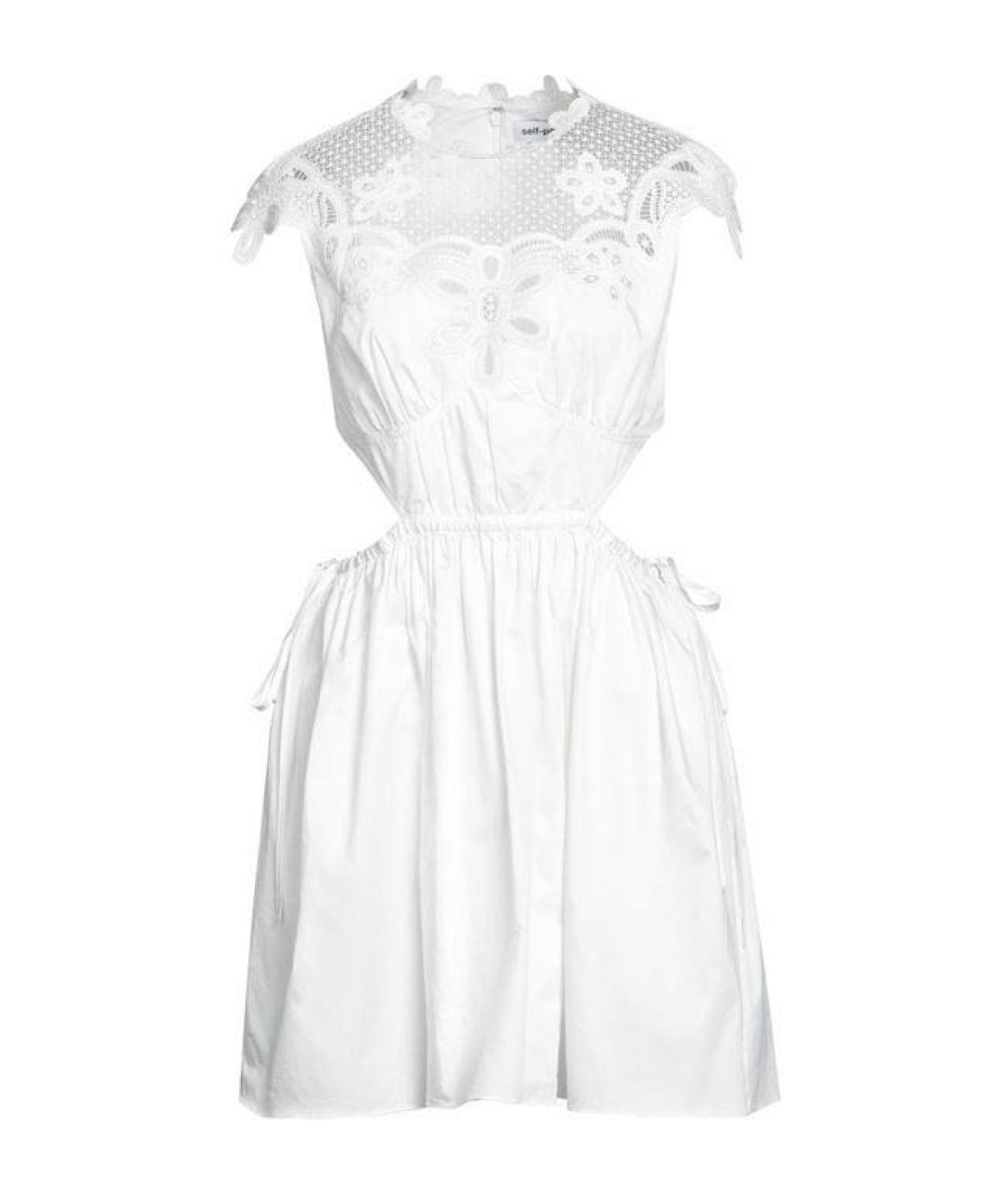 SELF-PORTRAIT Белое платье, фото 9