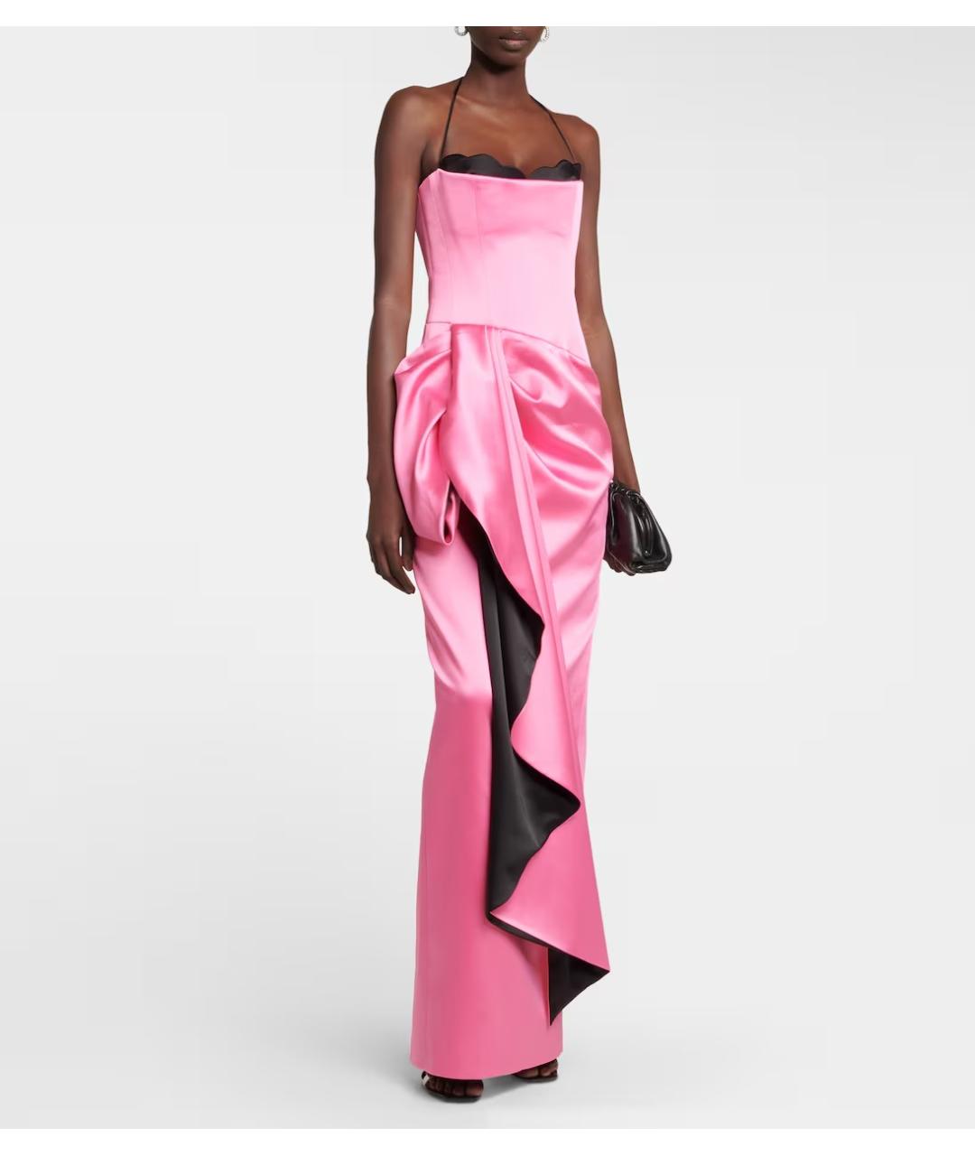 RASARIO Розовое полиэстеровое вечернее платье, фото 6