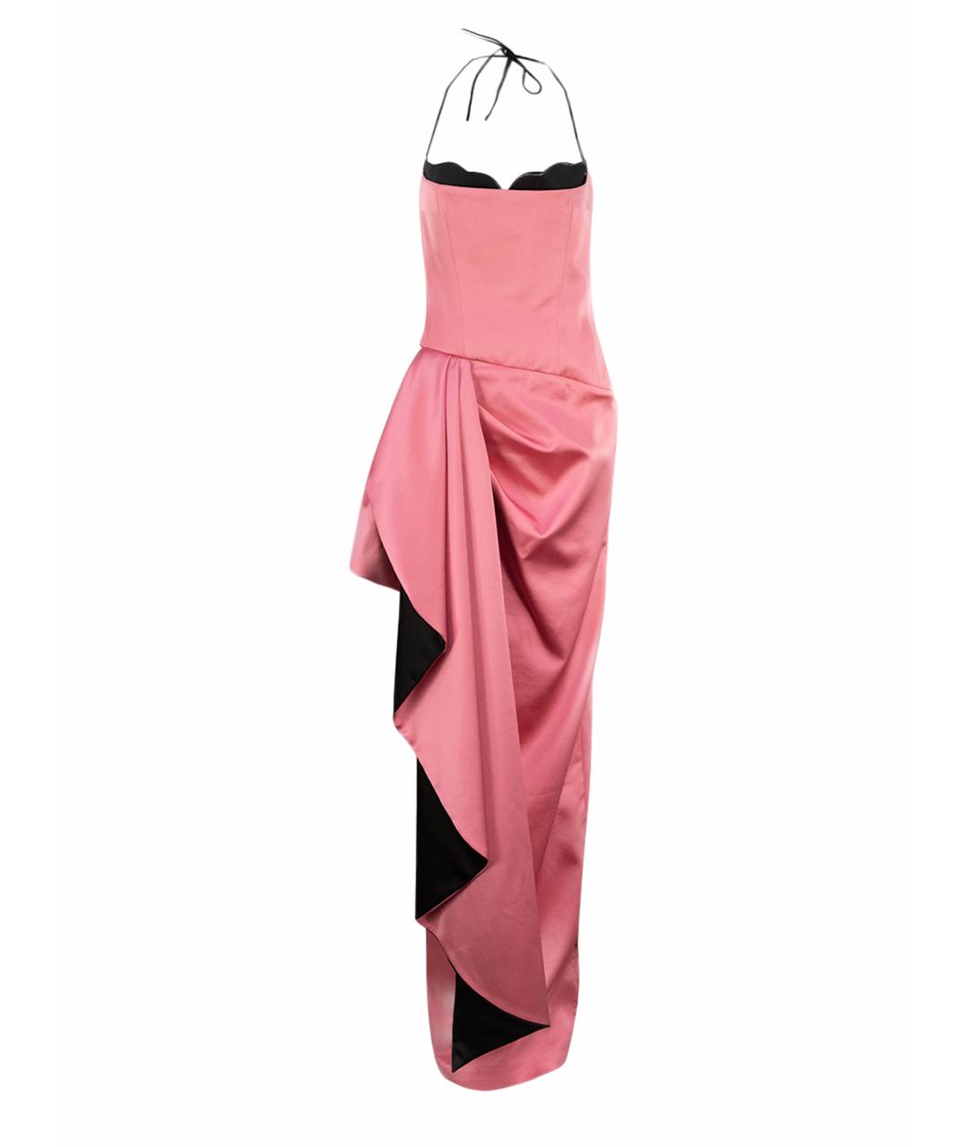 RASARIO Розовое полиэстеровое вечернее платье, фото 1
