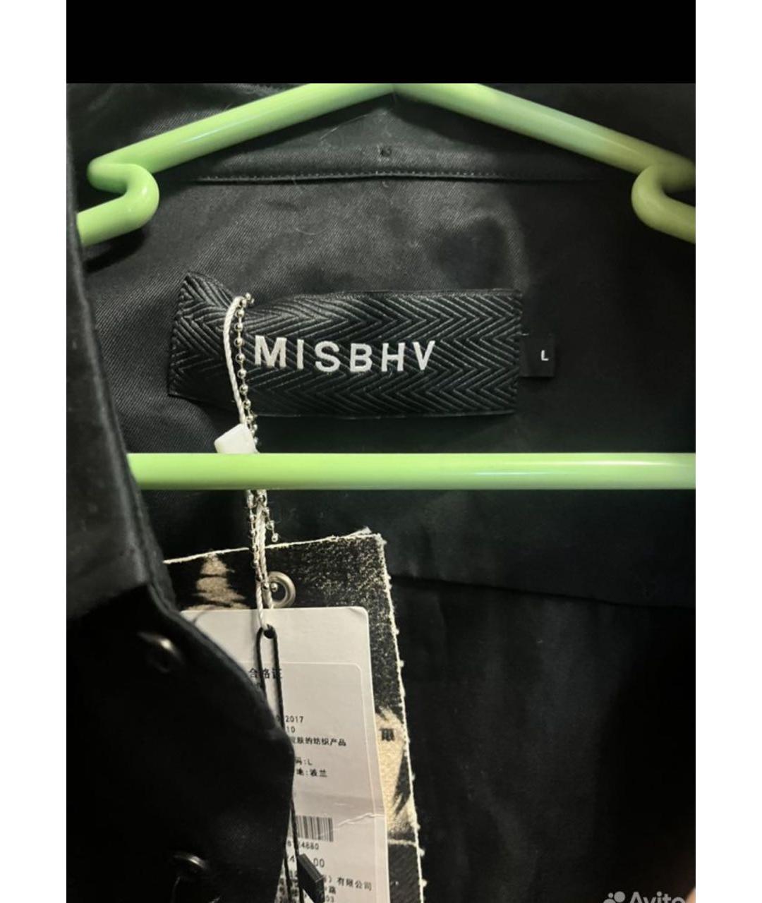 MISBHV Черная рубашка, фото 4