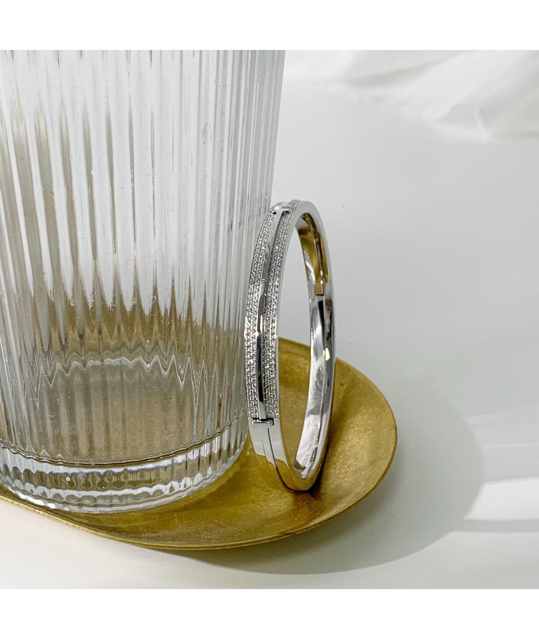 TIFFANY&CO Серебрянный браслет из белого золота, фото 4