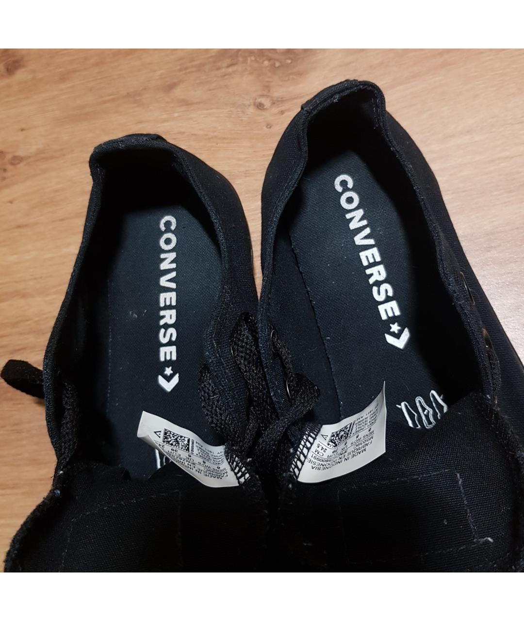 CONVERSE Черные кеды, фото 5