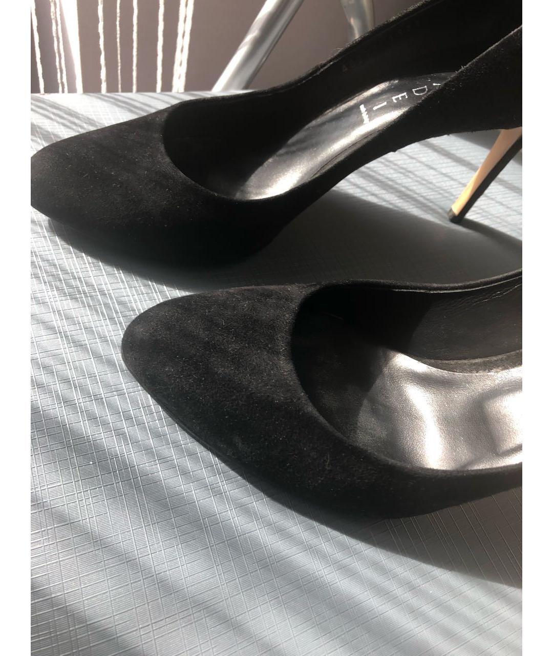 CASADEI Черные замшевые туфли, фото 7