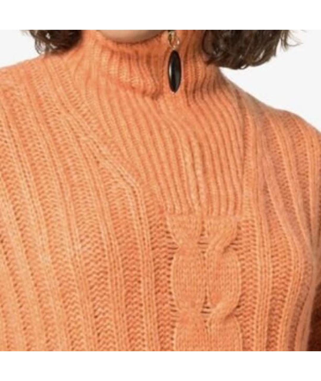 NANUSHKA Оранжевый шерстяной джемпер / свитер, фото 4