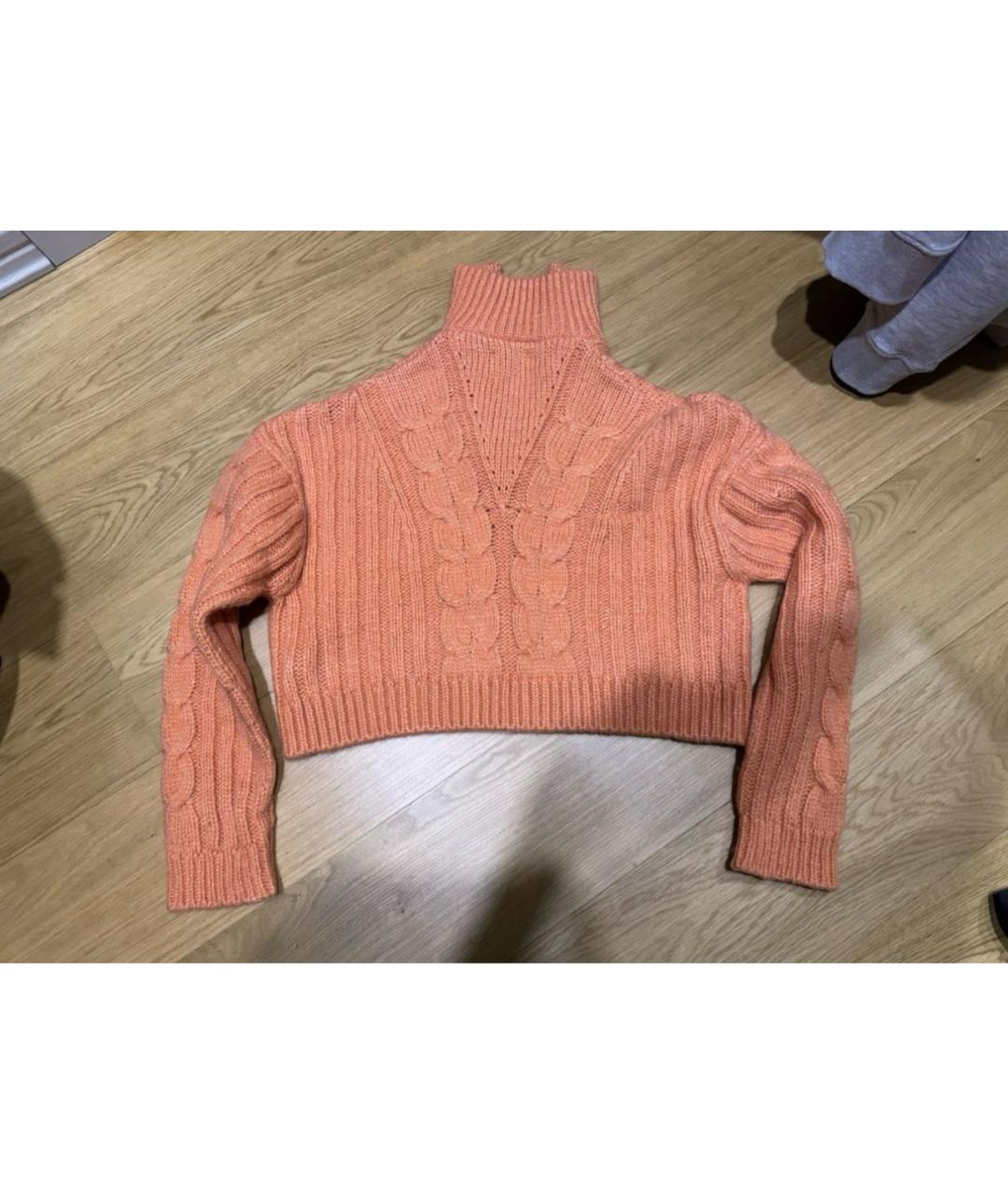 NANUSHKA Оранжевый шерстяной джемпер / свитер, фото 3