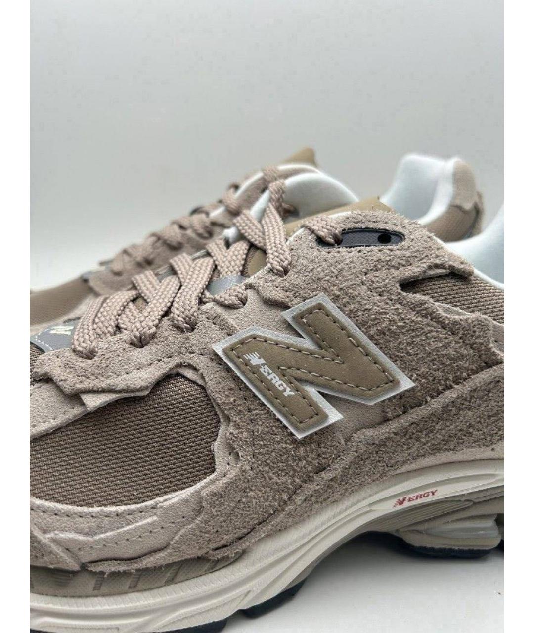 NEW BALANCE Бежевые низкие кроссовки / кеды, фото 3