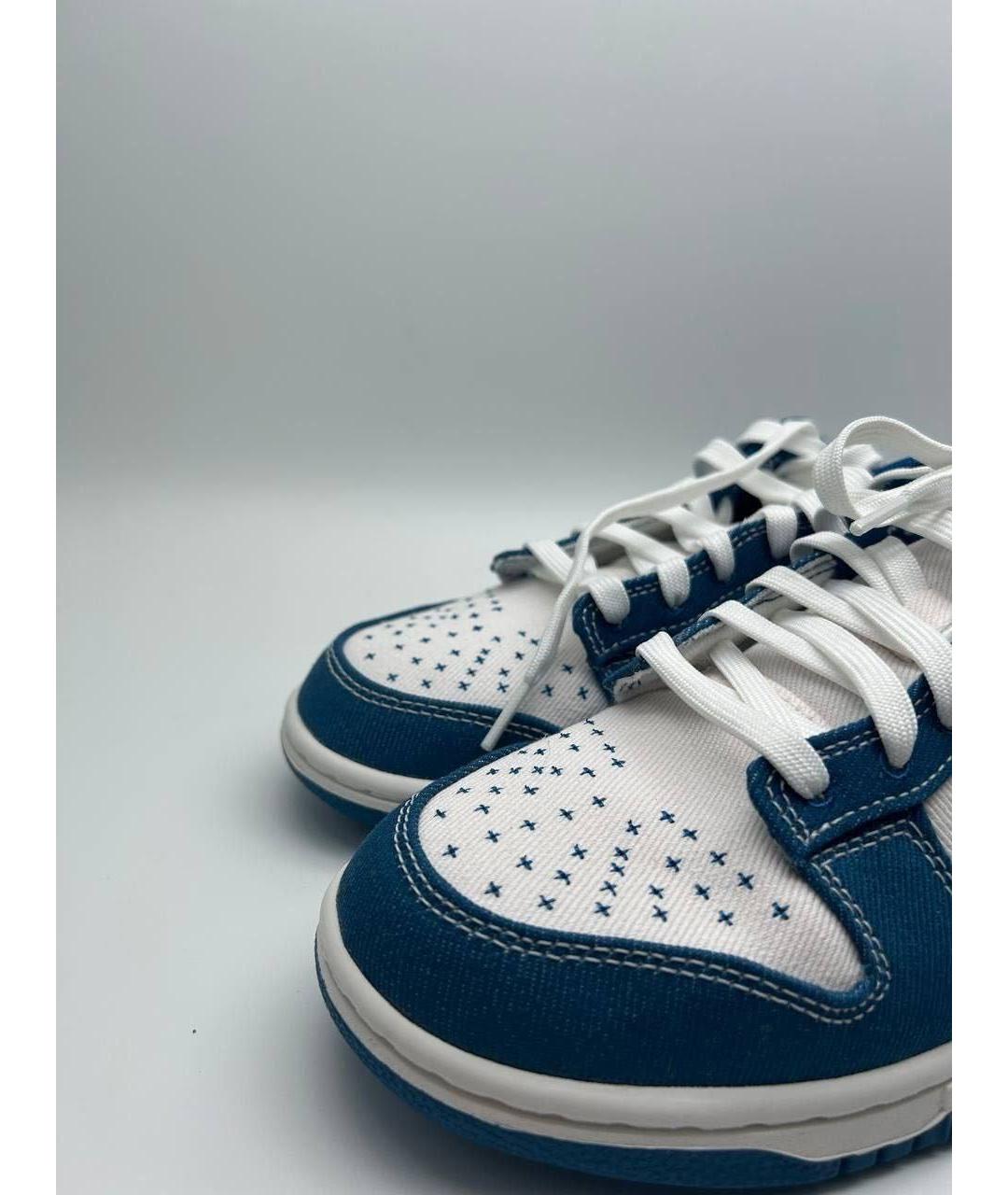 NIKE Синие низкие кроссовки / кеды, фото 3