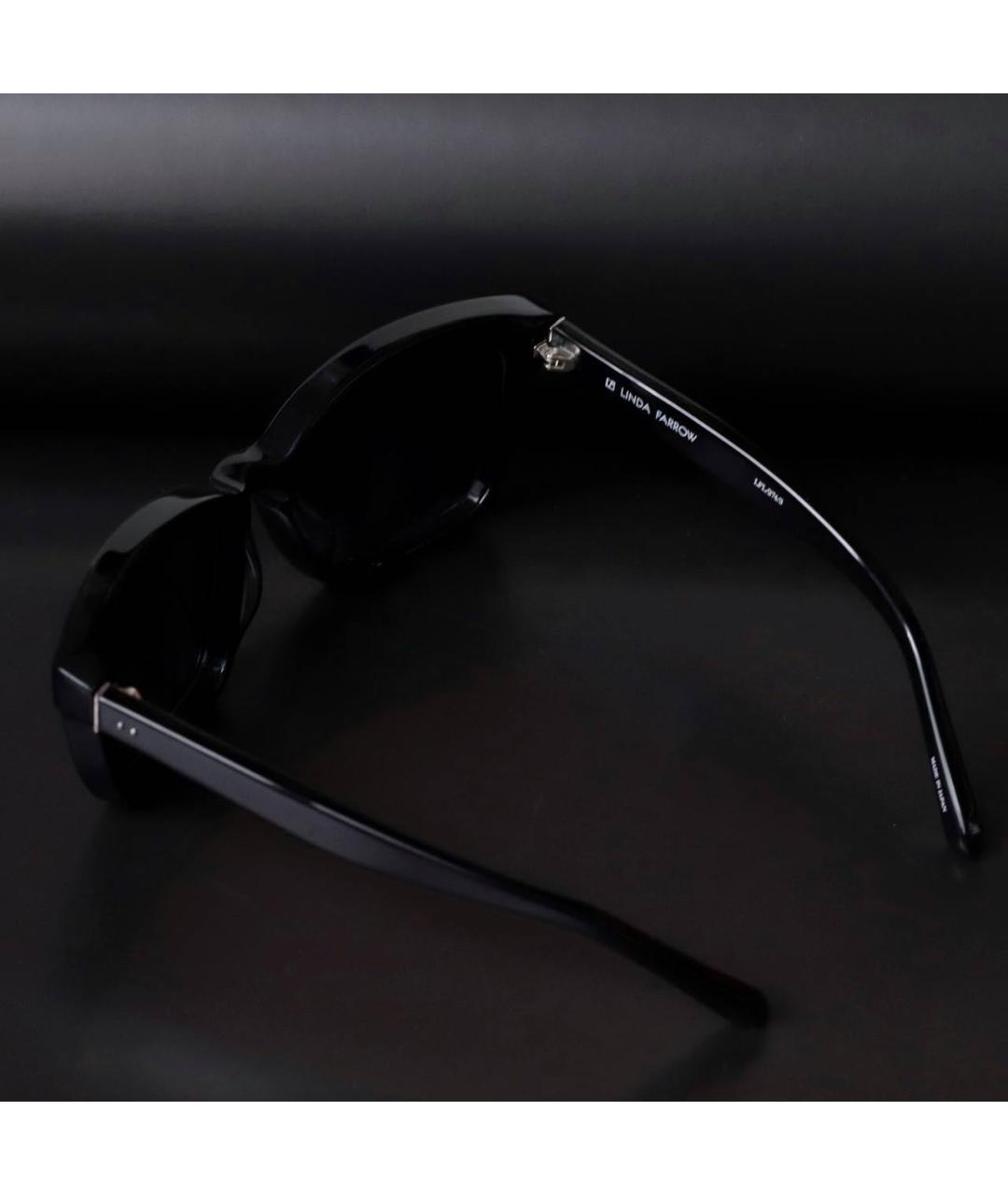 LINDA FARROW Мульти пластиковые солнцезащитные очки, фото 5