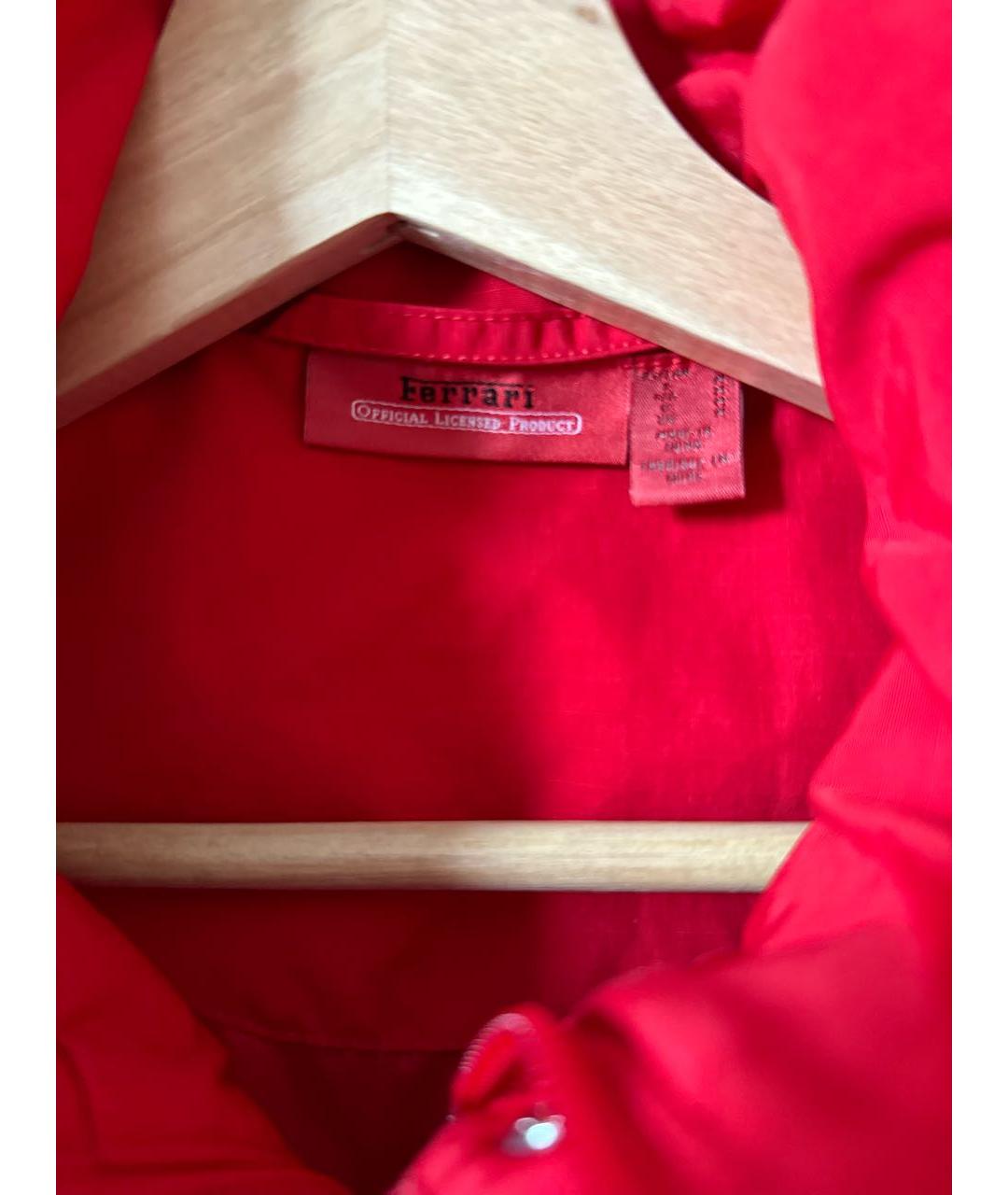 FERRARI KIDS Красный полиэстеровый жакет / жилет, фото 3