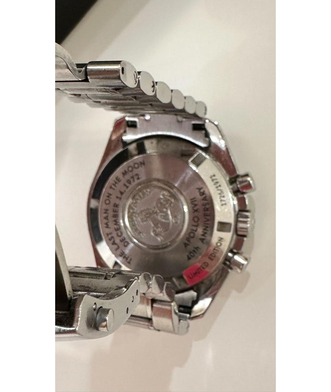 OMEGA Серебряные серебряные часы, фото 2