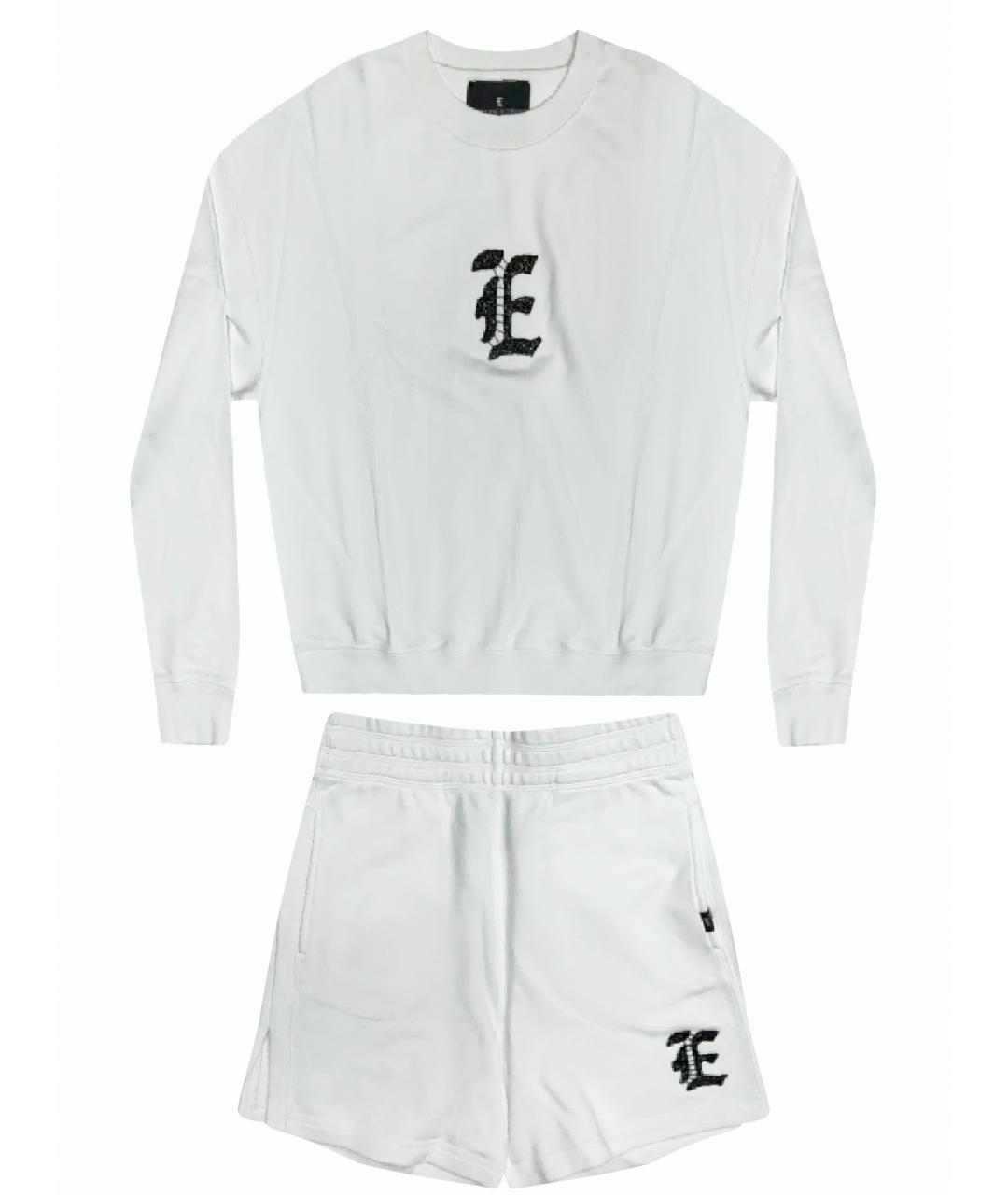 ERMANNO SCERVINO Белый хлопковый спортивные костюмы, фото 1