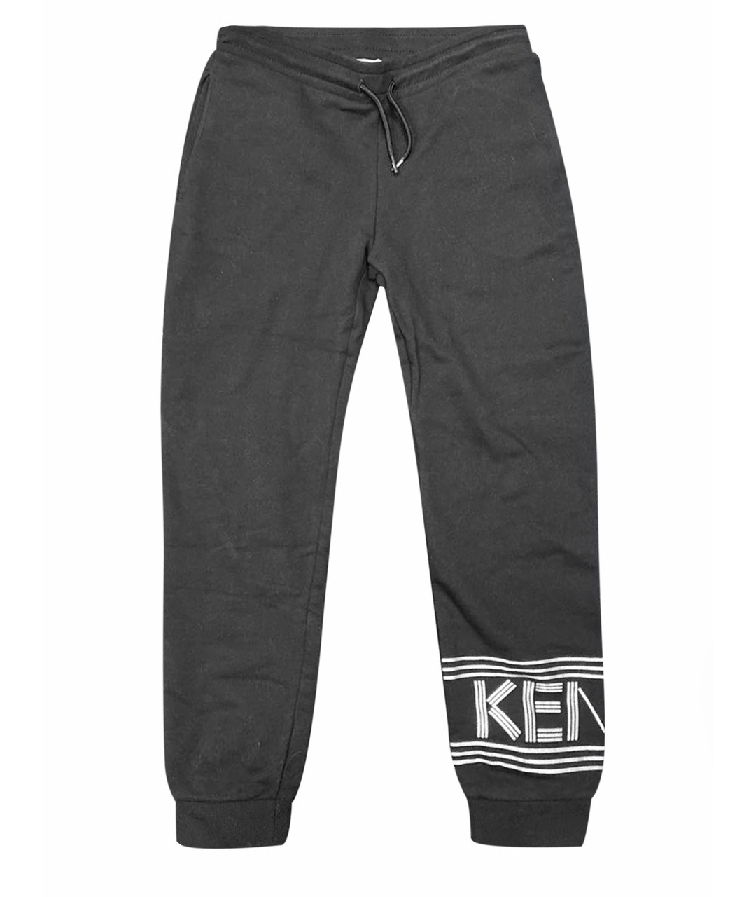 KENZO KIDS Черные хлопковые брюки и шорты, фото 1
