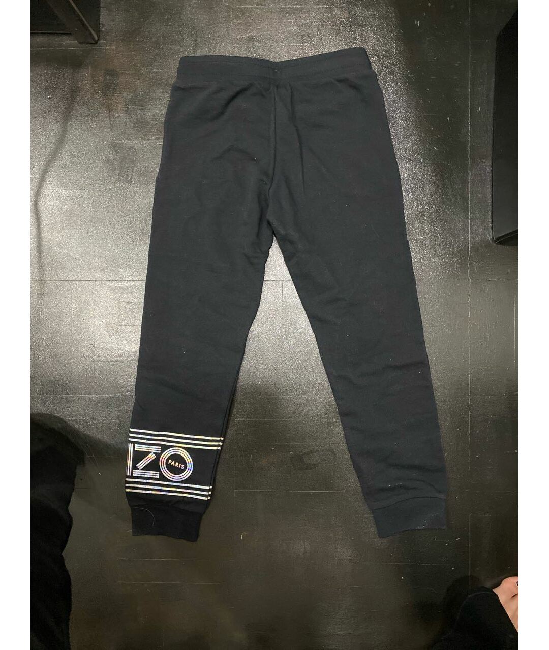 KENZO KIDS Черные хлопковые брюки и шорты, фото 2