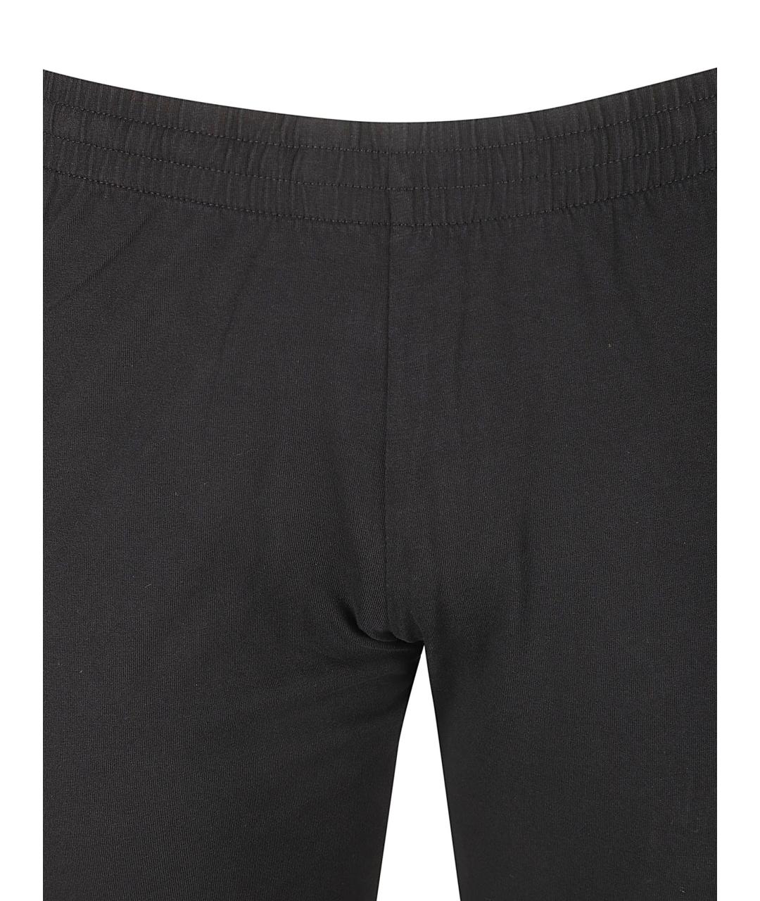 BALENCIAGA Черные хлопковые повседневные брюки, фото 3