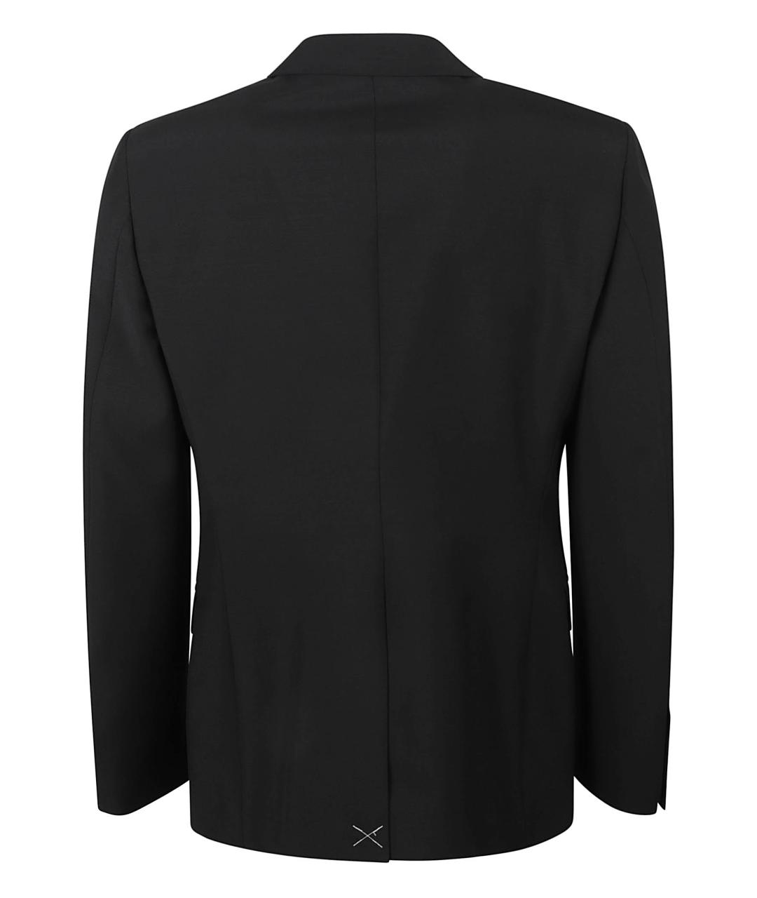 ALEXANDER MCQUEEN Черный шерстяной пиджак, фото 2