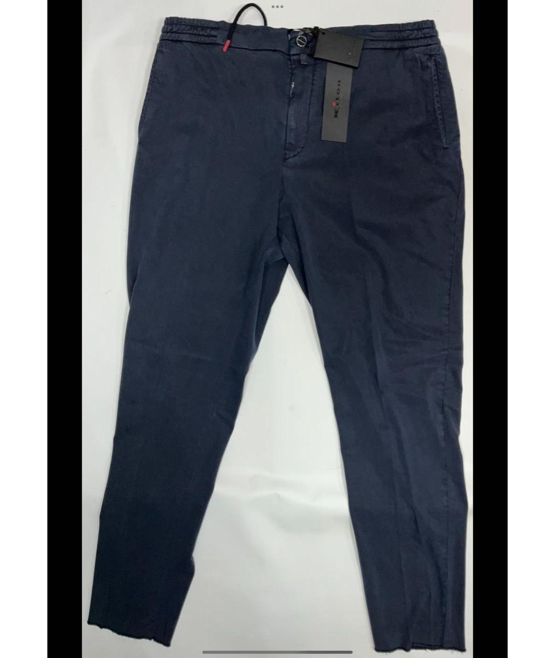 KITON Темно-синие джинсы скинни, фото 9