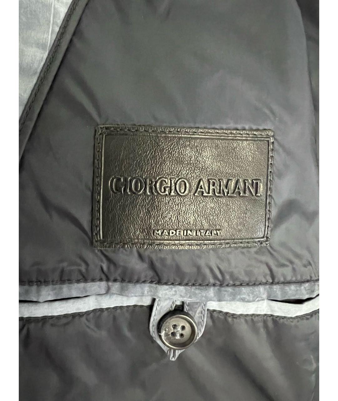 GIORGIO ARMANI Полиэстеровая куртка, фото 3