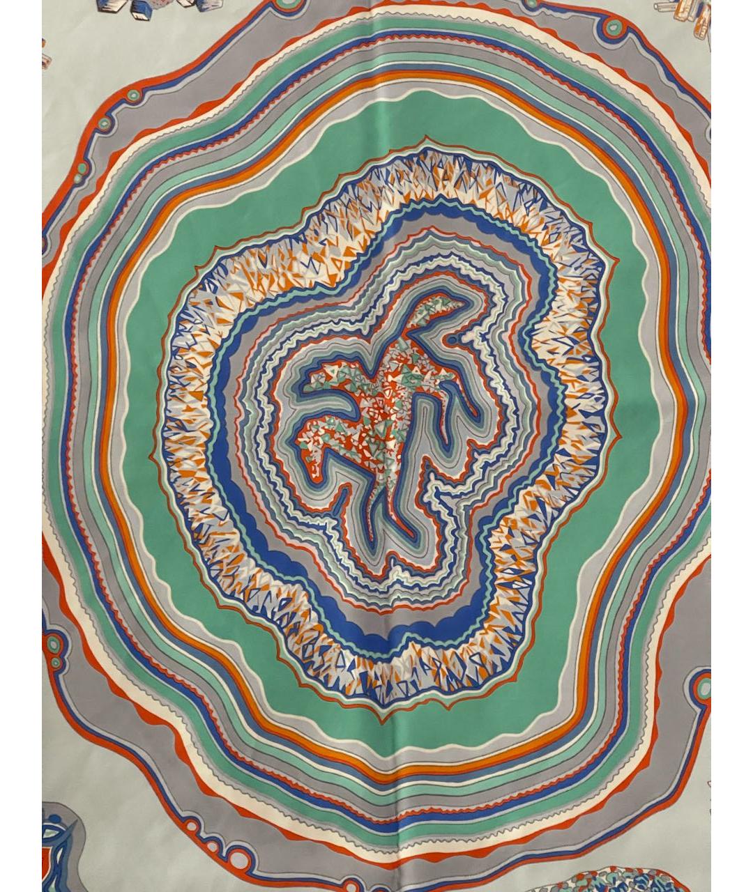 HERMES PRE-OWNED Мульти шелковый платок, фото 9