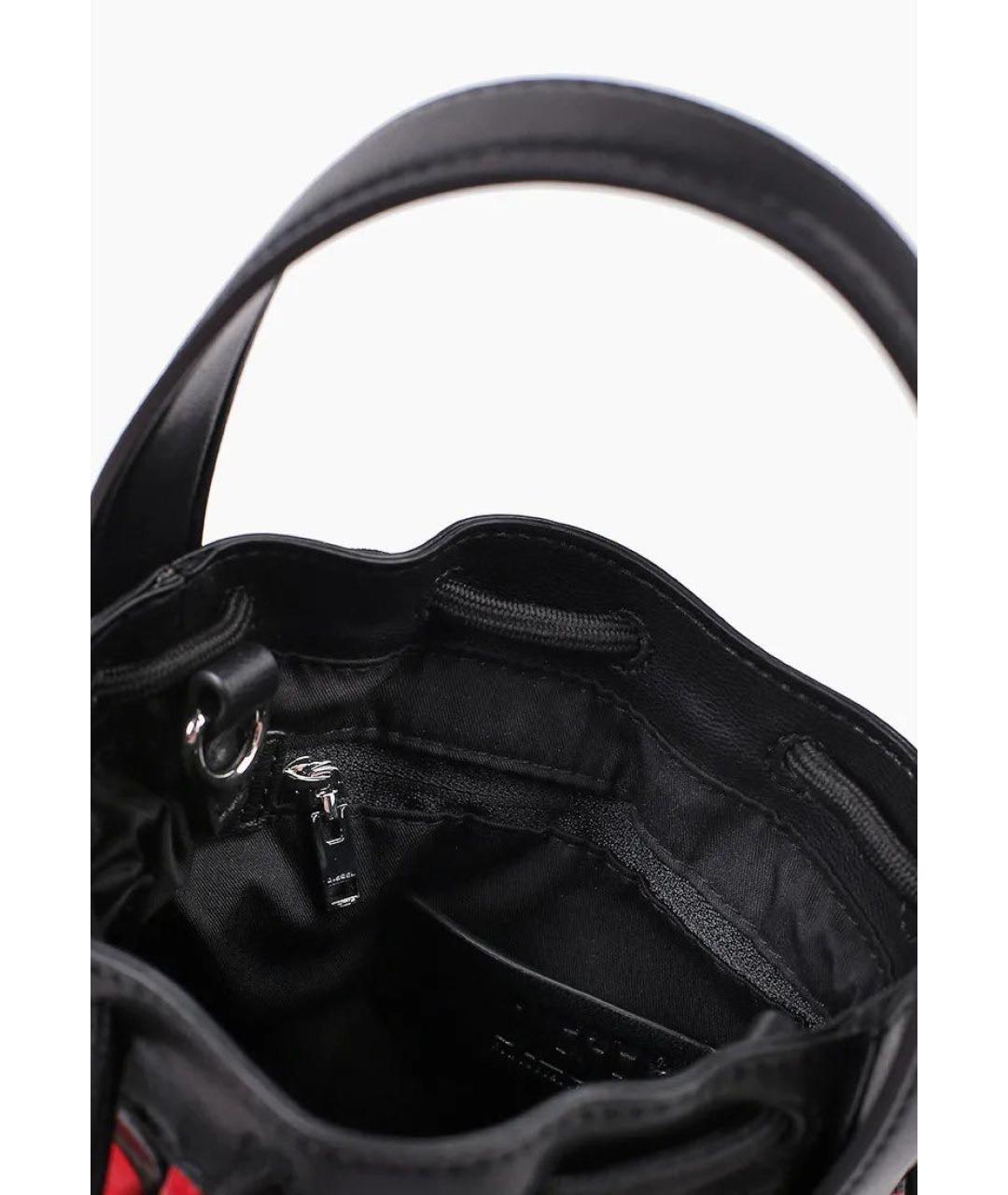 DIESEL Черная сумка тоут из искусственной кожи, фото 5