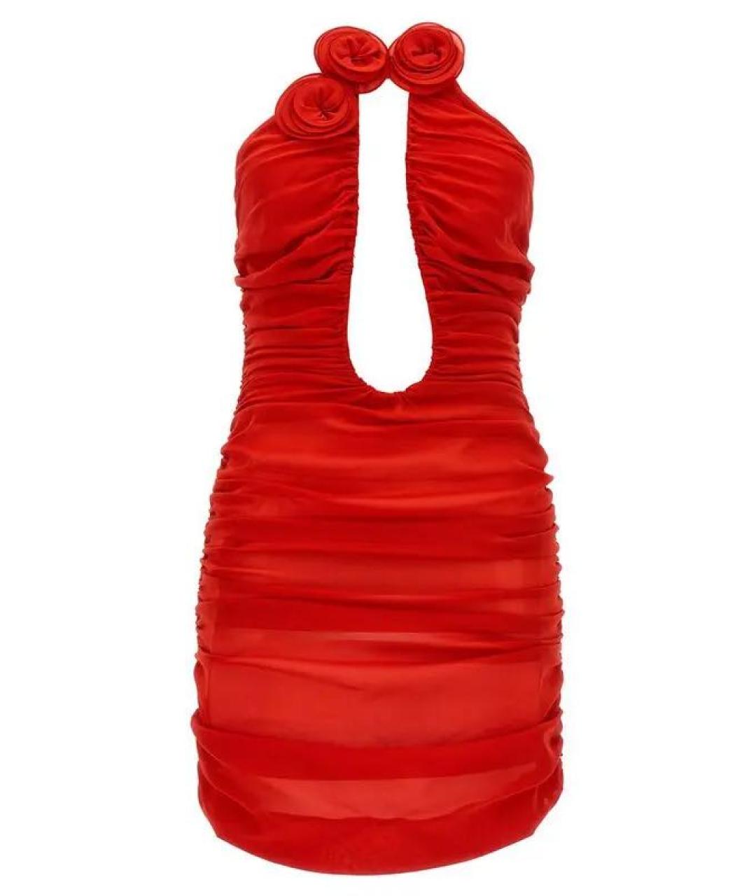 MAGDA BUTRYM Красное коктейльное платье, фото 1
