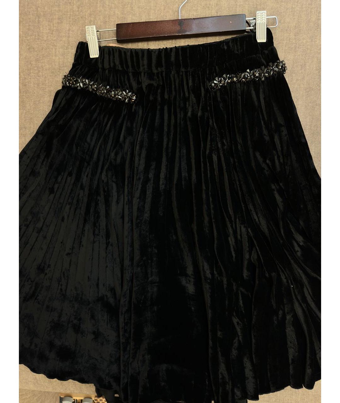 NO. 21 Черная юбка миди, фото 3