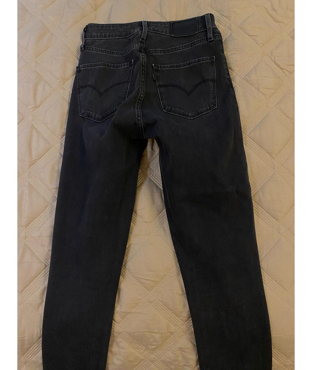 LEVI'S Черные джинсы слим, фото 2