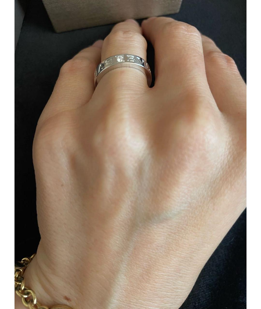 BVLGARI Белое кольцо из белого золота, фото 6