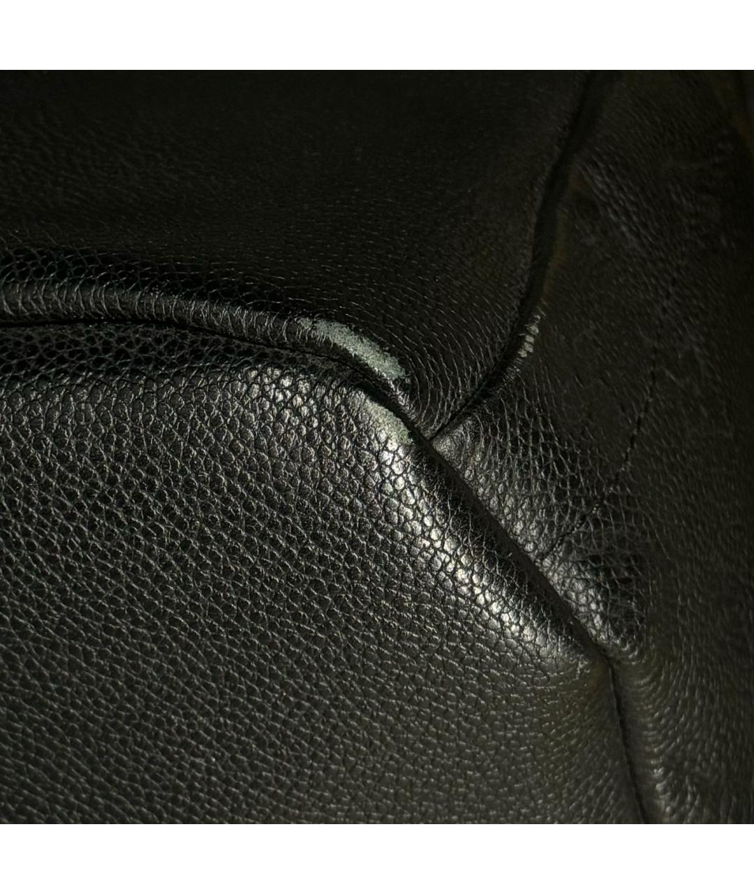 LOUIS VUITTON PRE-OWNED Черный кожаный рюкзак, фото 7
