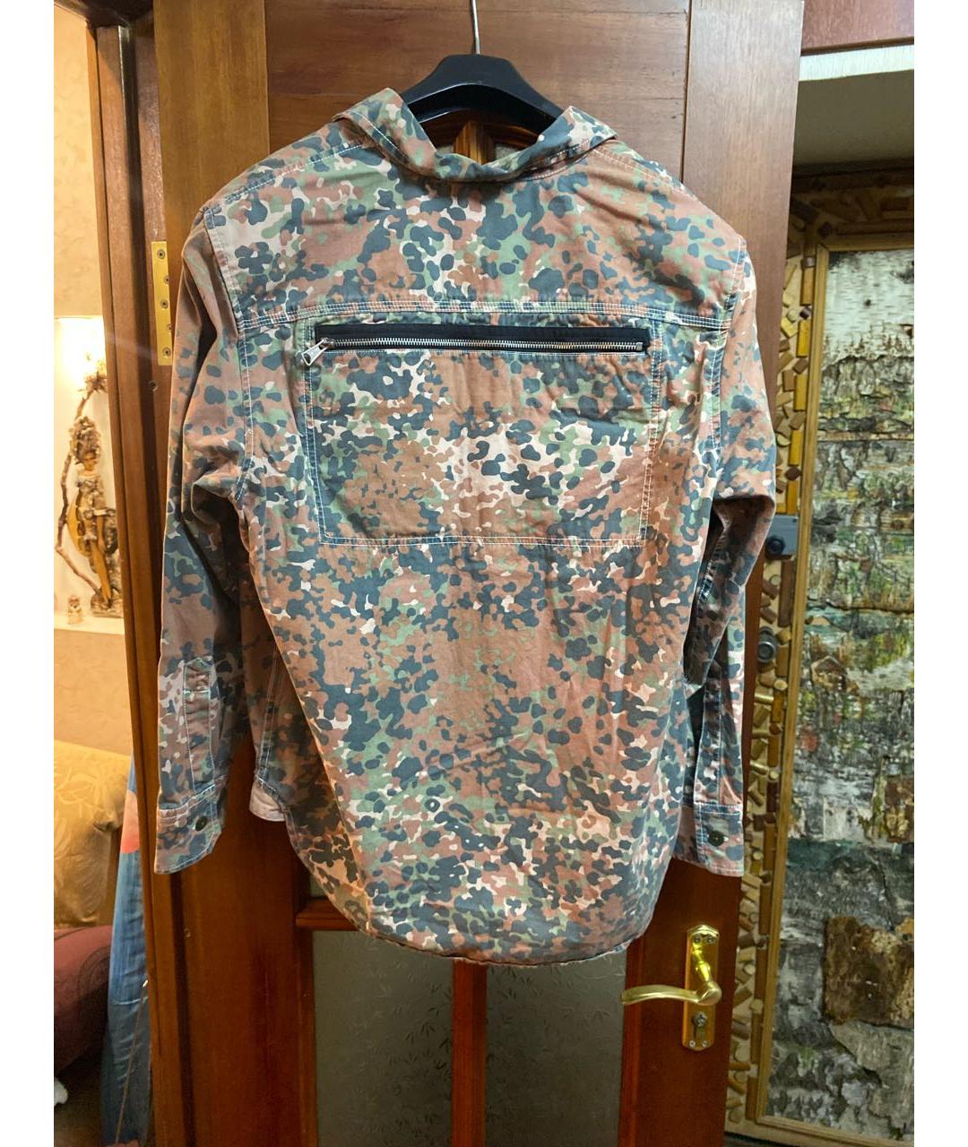 DIESEL Мульти хлопковая кэжуал рубашка, фото 3