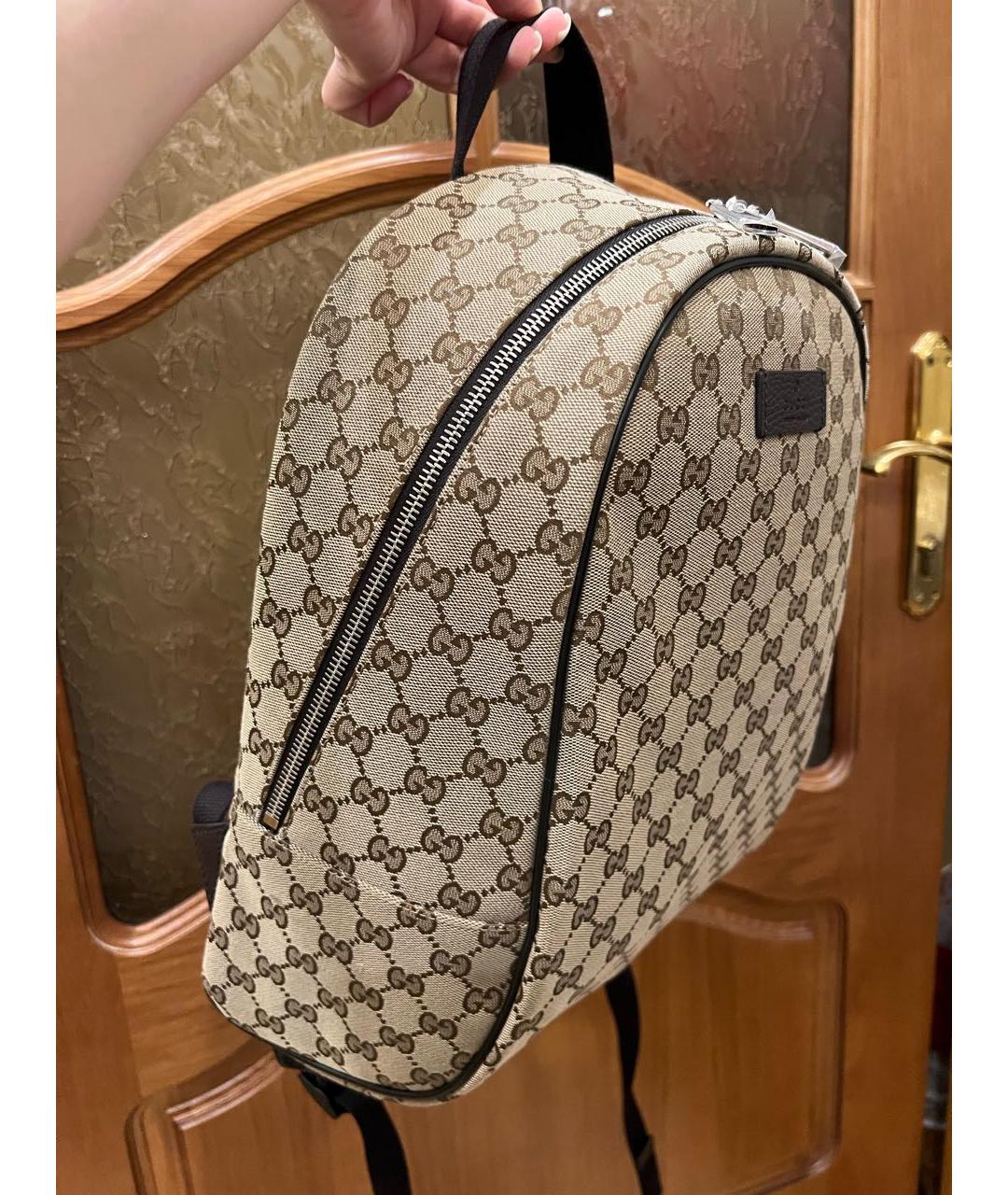 GUCCI Коричневый рюкзак, фото 2