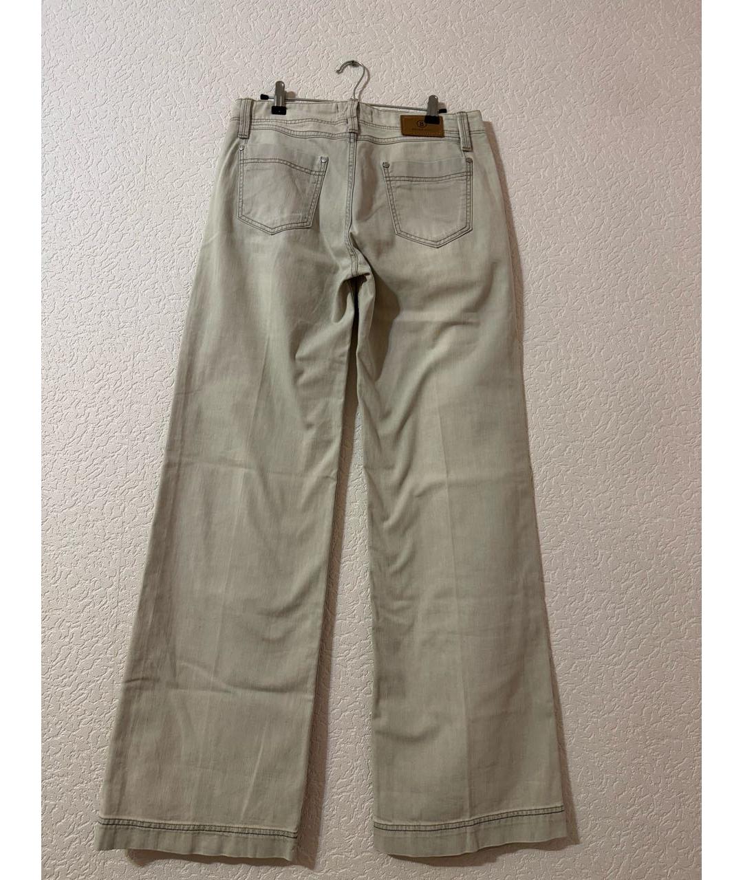 BOGNER Серые хлопко-эластановые джинсы клеш, фото 2