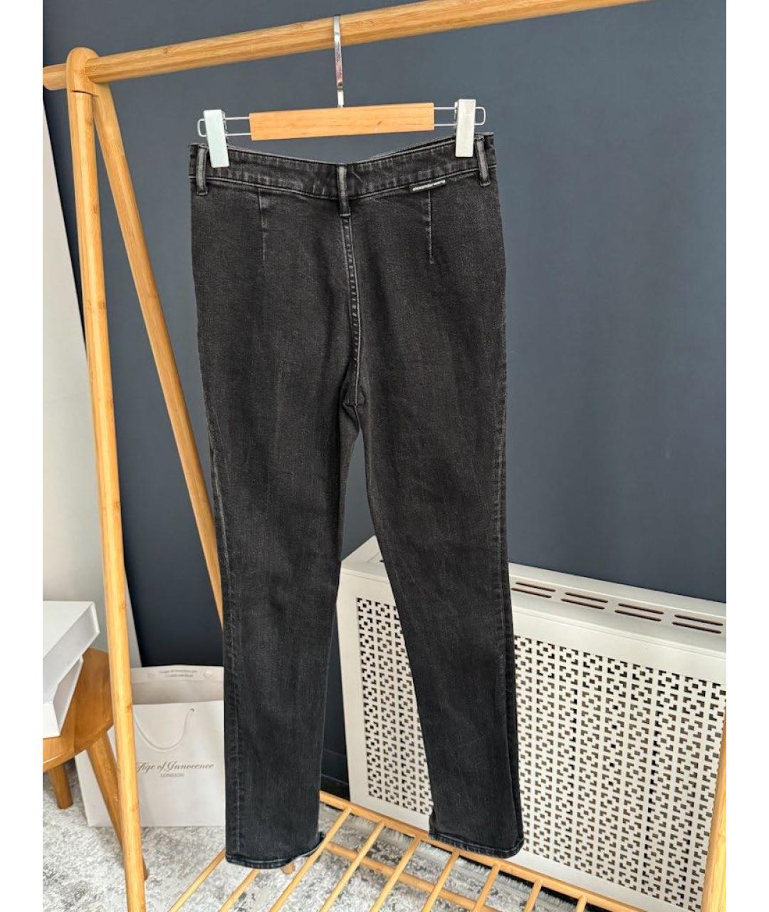 ALEXANDER WANG Черные джинсы слим, фото 2