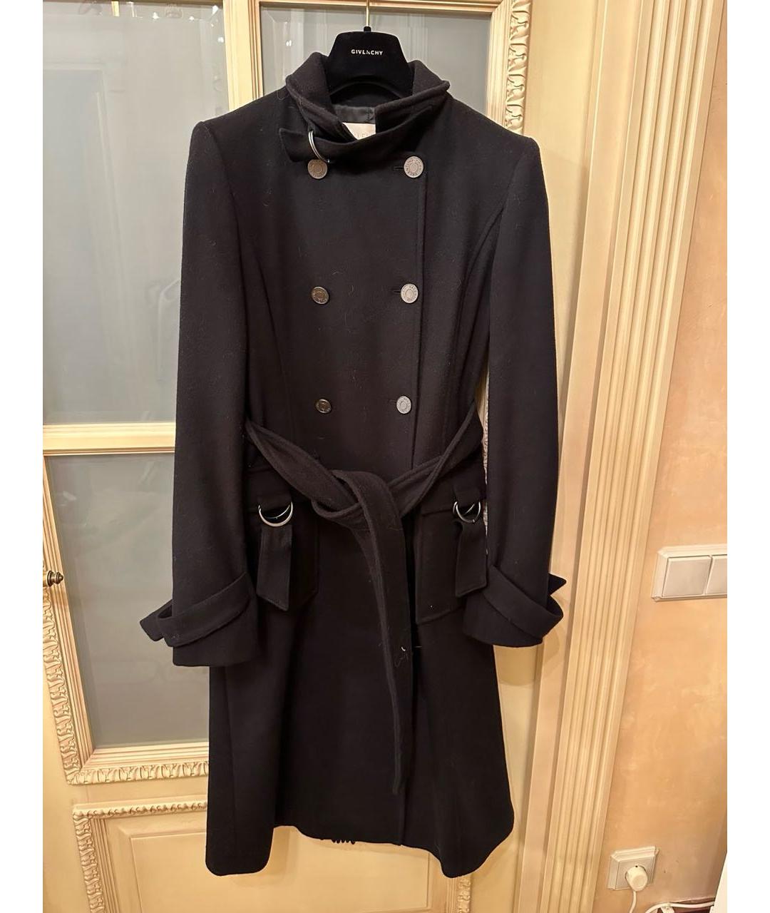VALENTINO Черное шерстяное пальто, фото 9