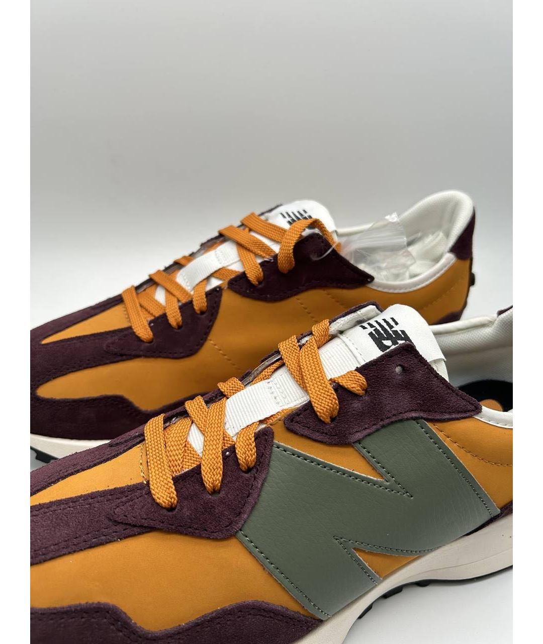 NEW BALANCE Горчичные низкие кроссовки / кеды, фото 4