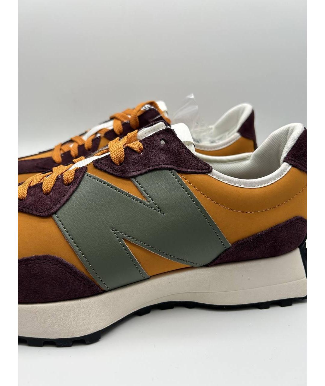 NEW BALANCE Горчичные низкие кроссовки / кеды, фото 3