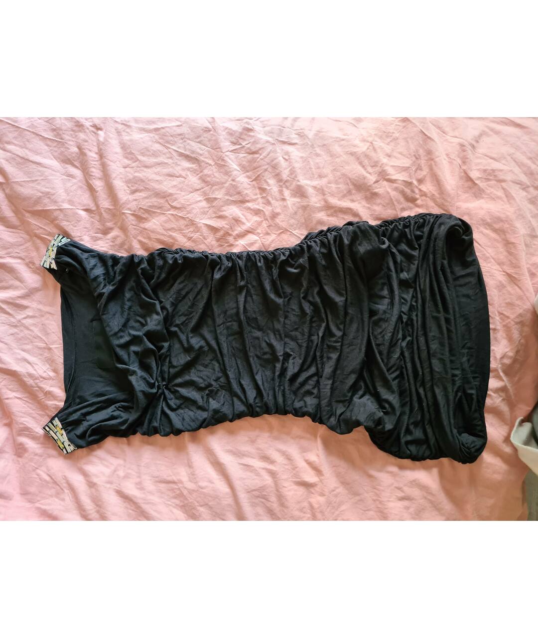 PHILIPP PLEIN Черное синтетическое вечернее платье, фото 6