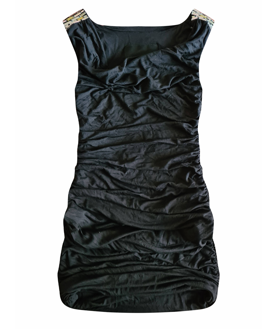 PHILIPP PLEIN Черное синтетическое вечернее платье, фото 1