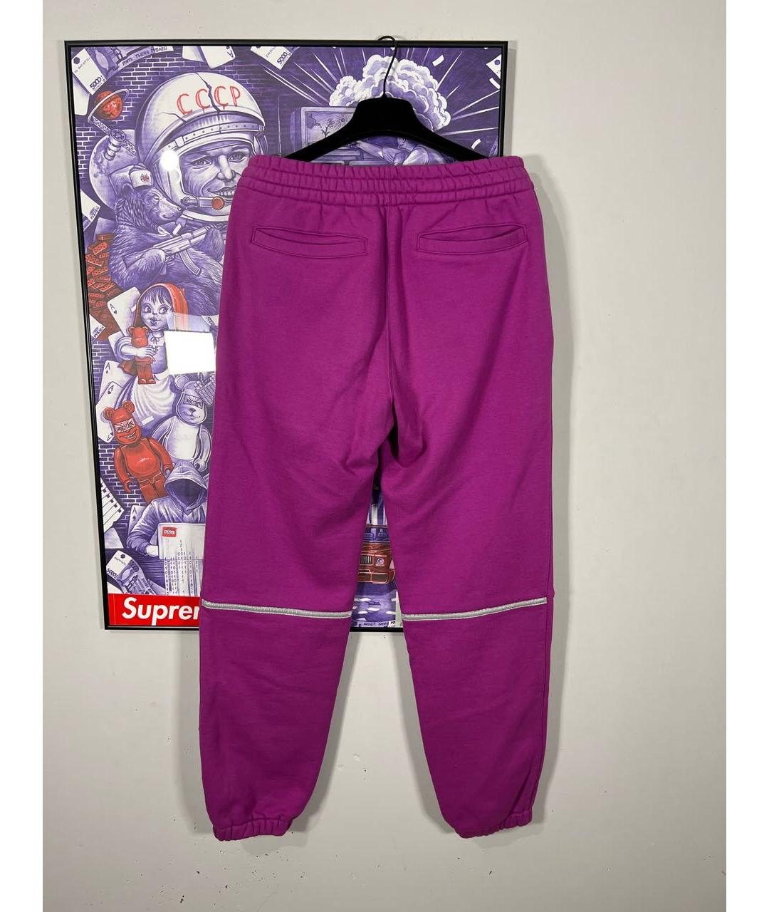 CAV EMPT Фиолетовые хлопковые спортивные брюки и шорты, фото 2
