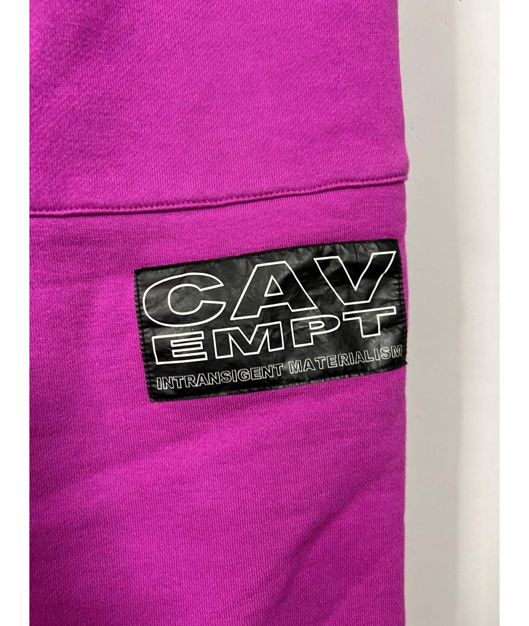 CAV EMPT Фиолетовые хлопковые спортивные брюки и шорты, фото 4