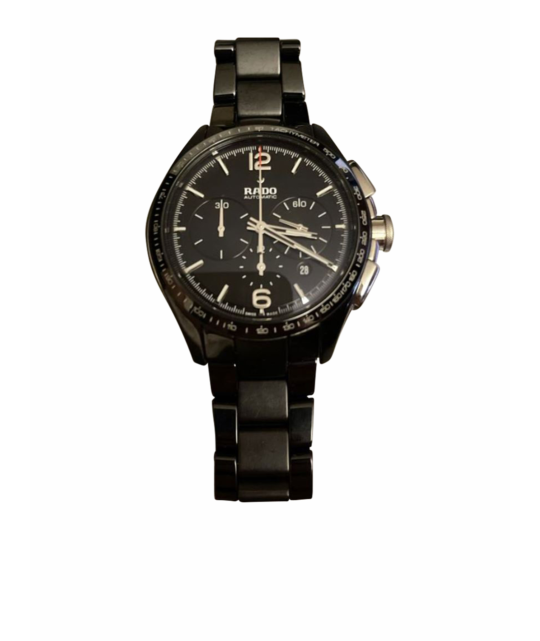 RADO Черные керамические часы, фото 1