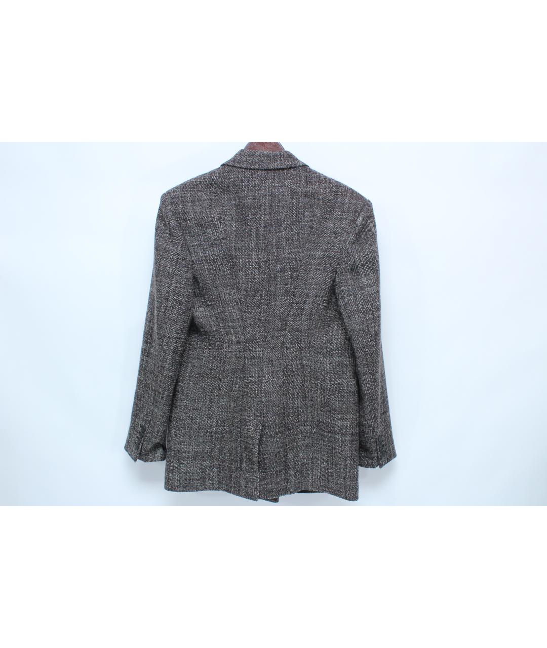 IRO Серый шерстяной жакет/пиджак, фото 3