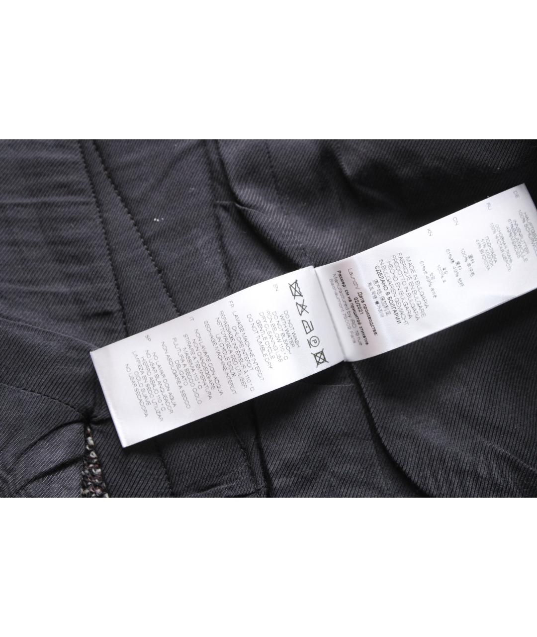 IRO Серый шерстяной жакет/пиджак, фото 8