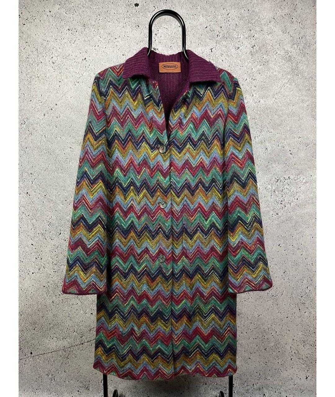 MISSONI Мульти шерстяное пальто, фото 8