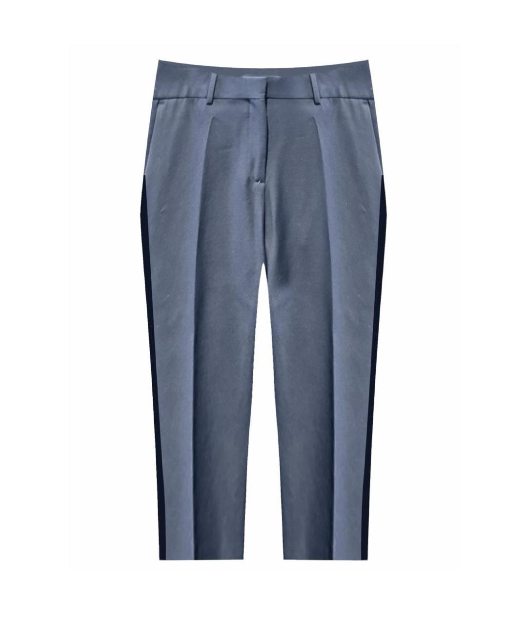 CELINE PRE-OWNED Темно-синие прямые брюки, фото 1