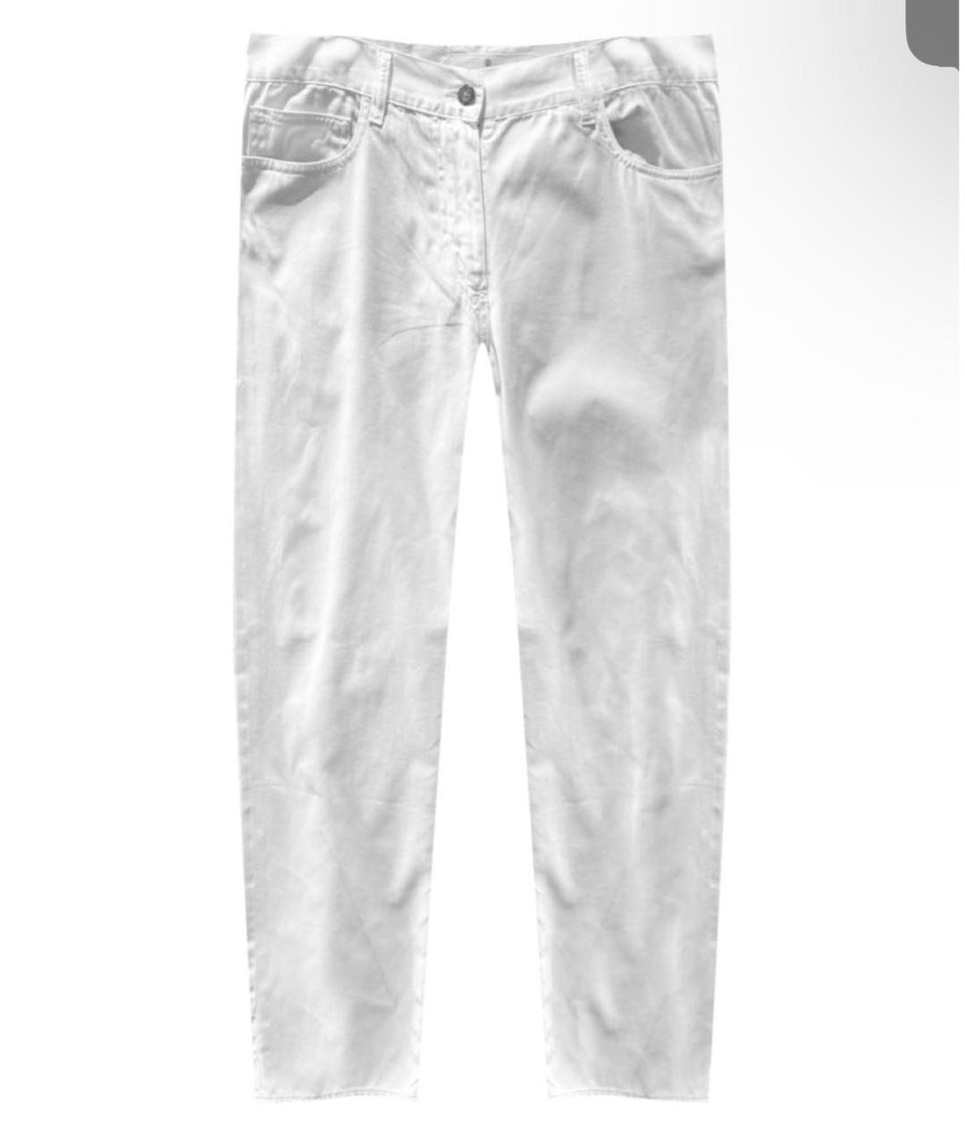 GOLDEN GOOSE DELUXE BRAND Белые прямые джинсы, фото 7